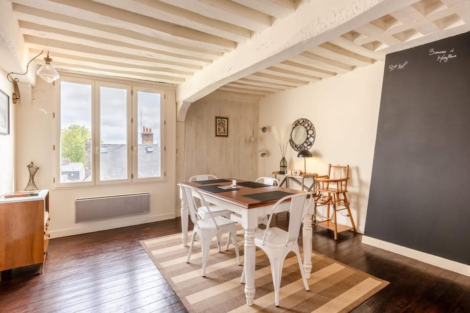 Le Jardin d'Eugene - 4P House - Terrace - Historic Center House in Honfleur