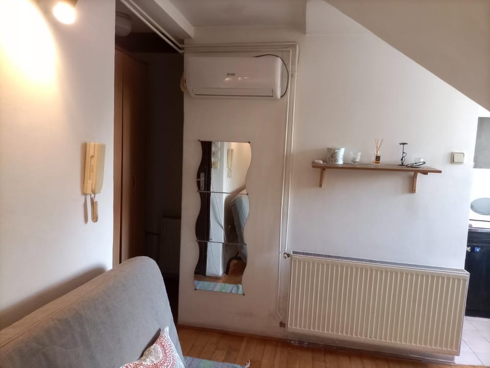 Living room, air conditioner