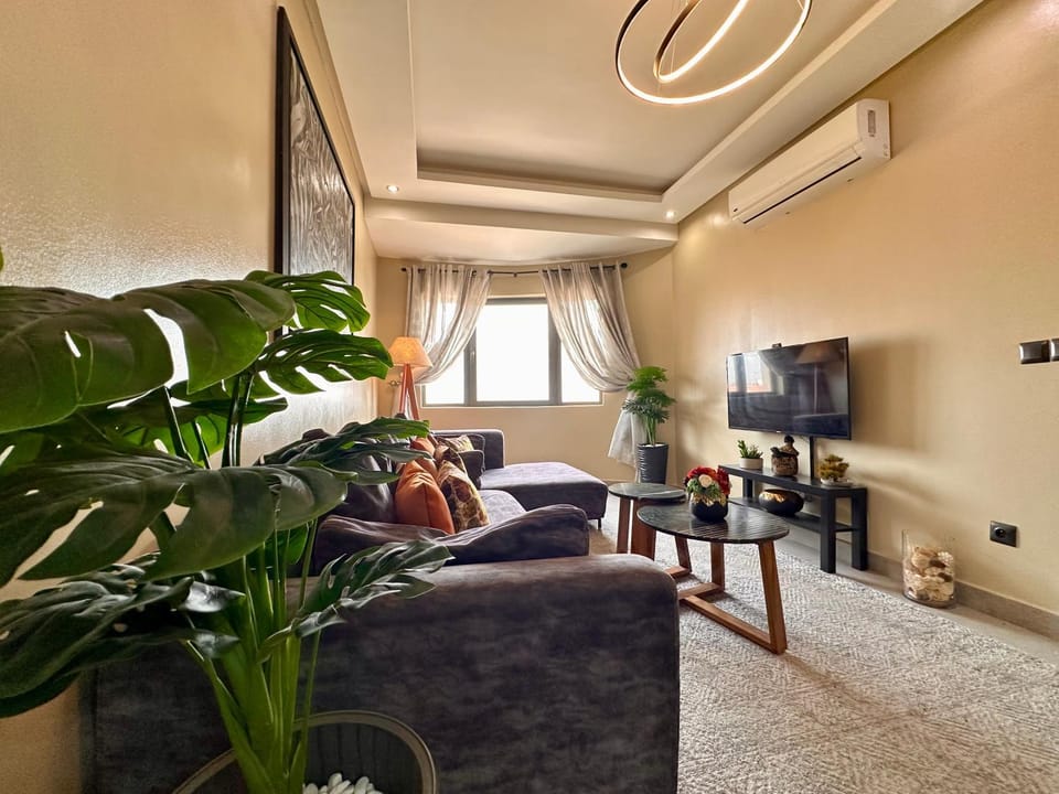 Appartement 2 ch Lumineux Moderne et Spacieux Central Apartment in Marrakesh