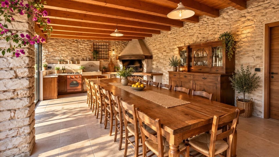 Dining area, kitchen