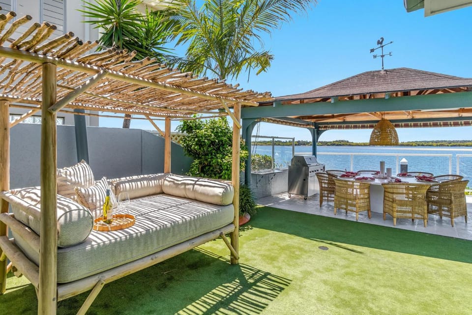 Patio, Day, View (from property/room), Seating area, River view, sunbed