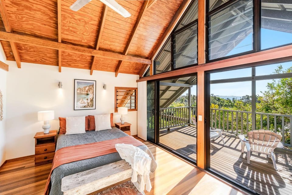 Bed, Day, View (from property/room), Balcony/Terrace, Photo of the whole room