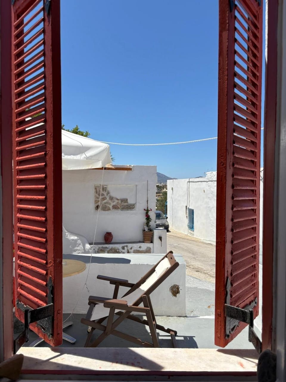 Balcony/Terrace, sunbed