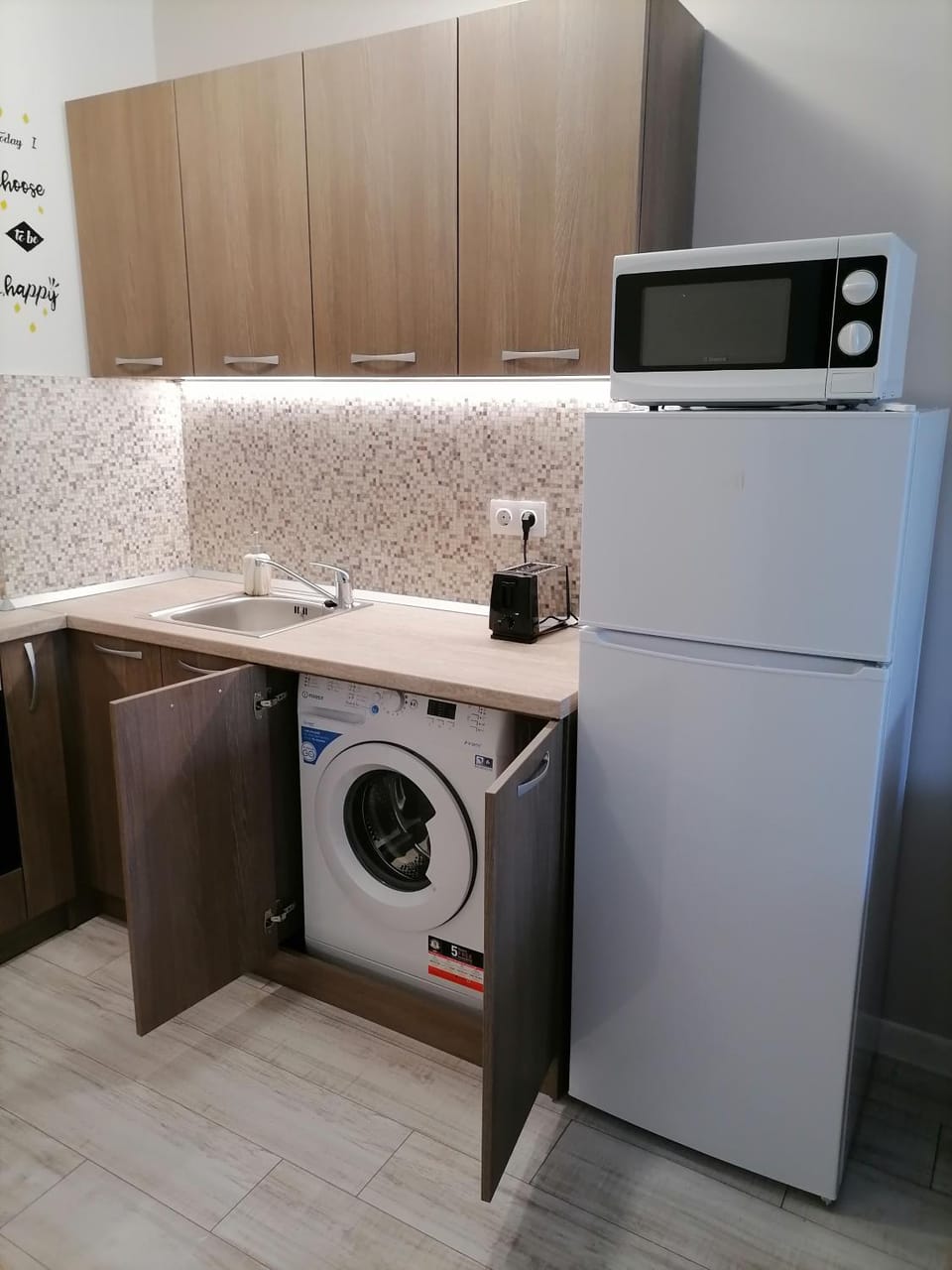 toaster, washing machine