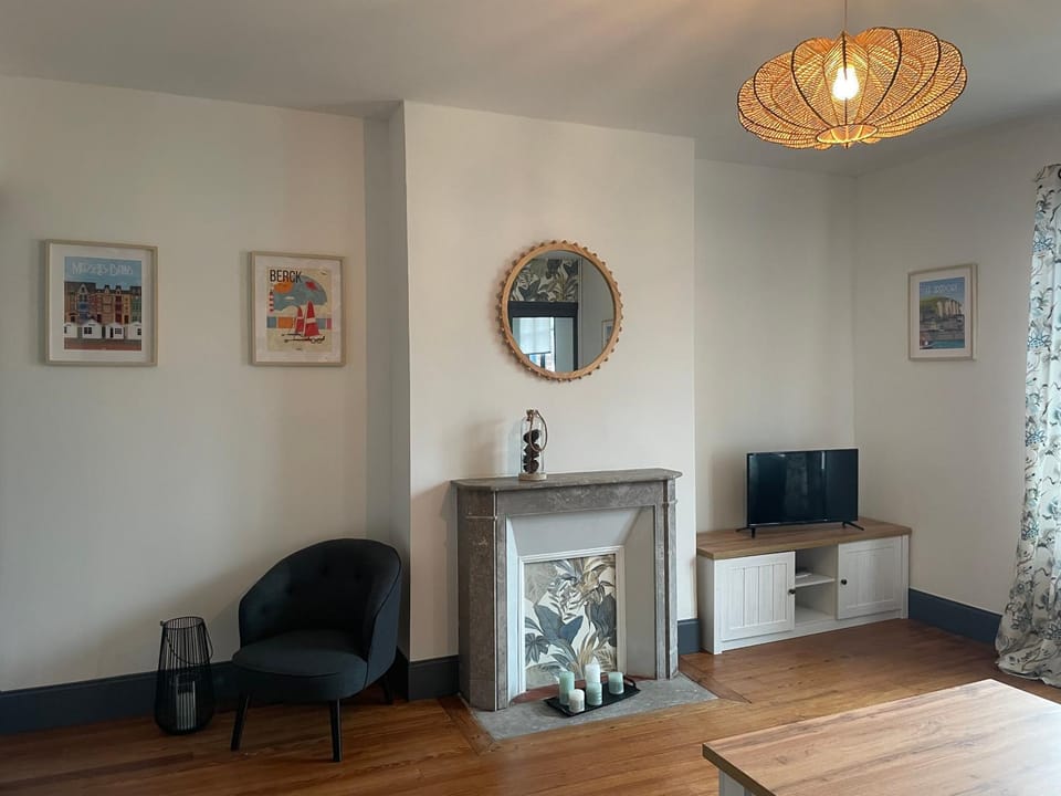 Appartement avec balcon vue mer, tout équipé Apartment in Normandy