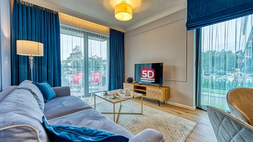 Rezydencja Niechorze Apartament SŁONECZNY 231 z Basenem, Sauną, Jacuzzi, przy samej PLAŻY - 5D Apartments Apartment in West Pomeranian Voivodeship, Poland