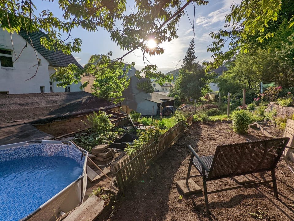 R3 - Urlaubsmagie - Helle Wohnung mit Garten & Pool House in Bad Schandau