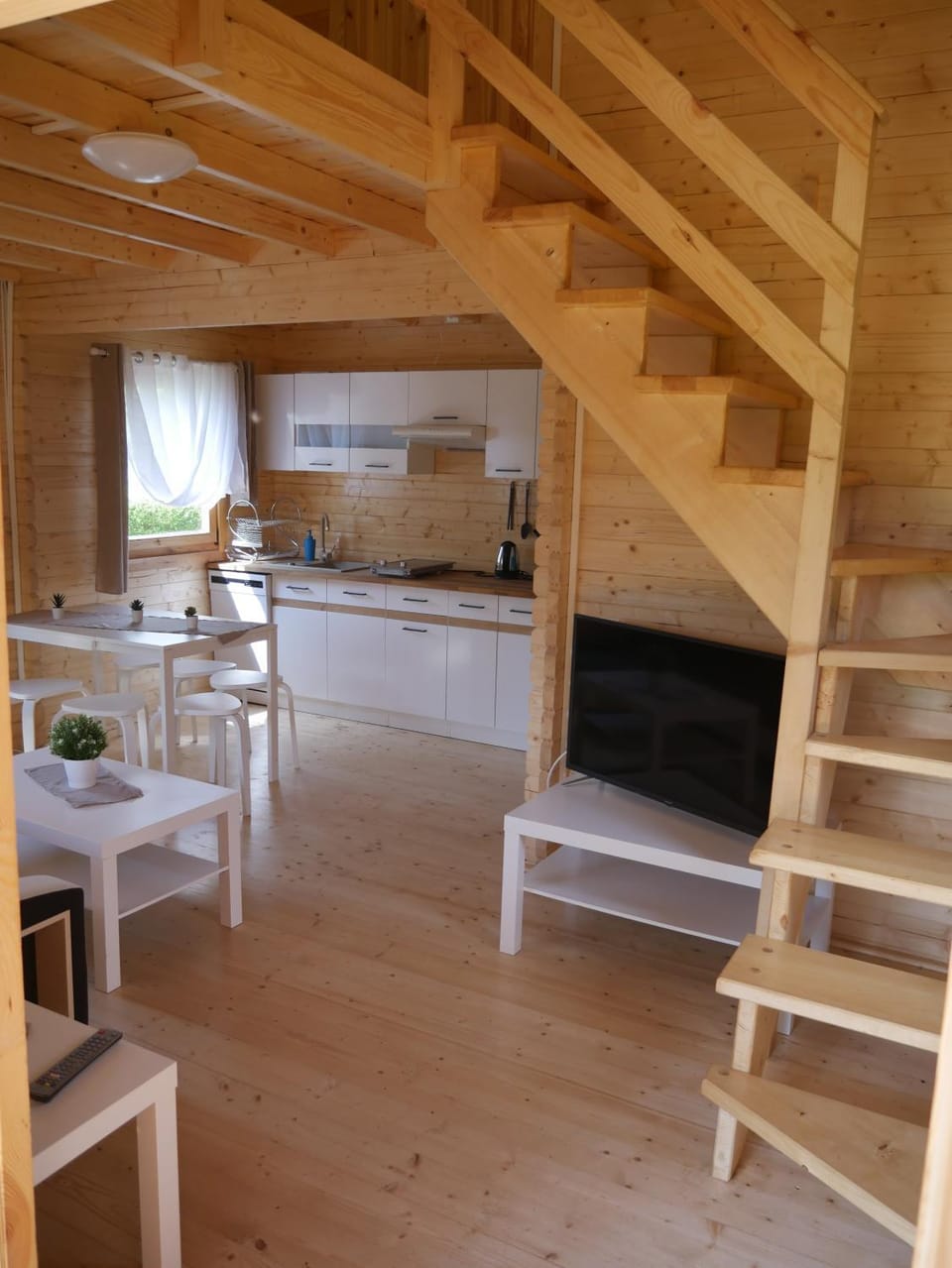 Domek letniskowy drewniany nad Jeziorem Strzeszowskim nowy Chalet in West Pomeranian Voivodeship, Poland