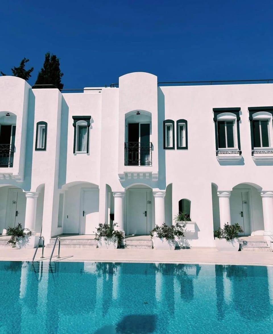 Property building, Day, Pool view