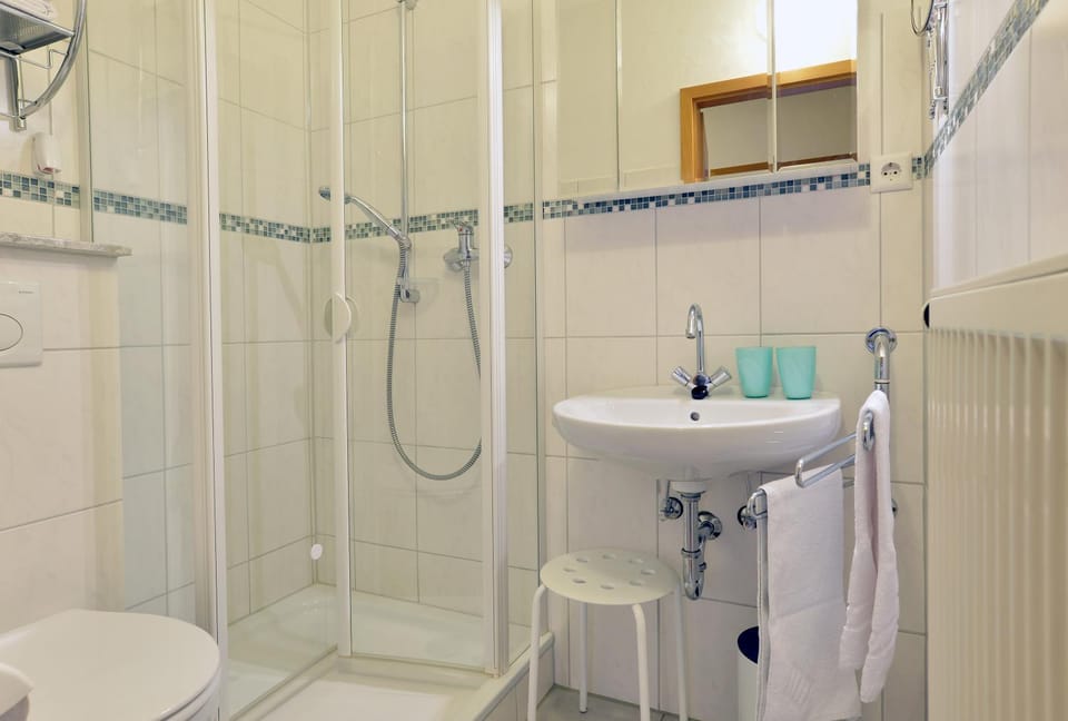 Shower, Toilet, Bathroom, towels