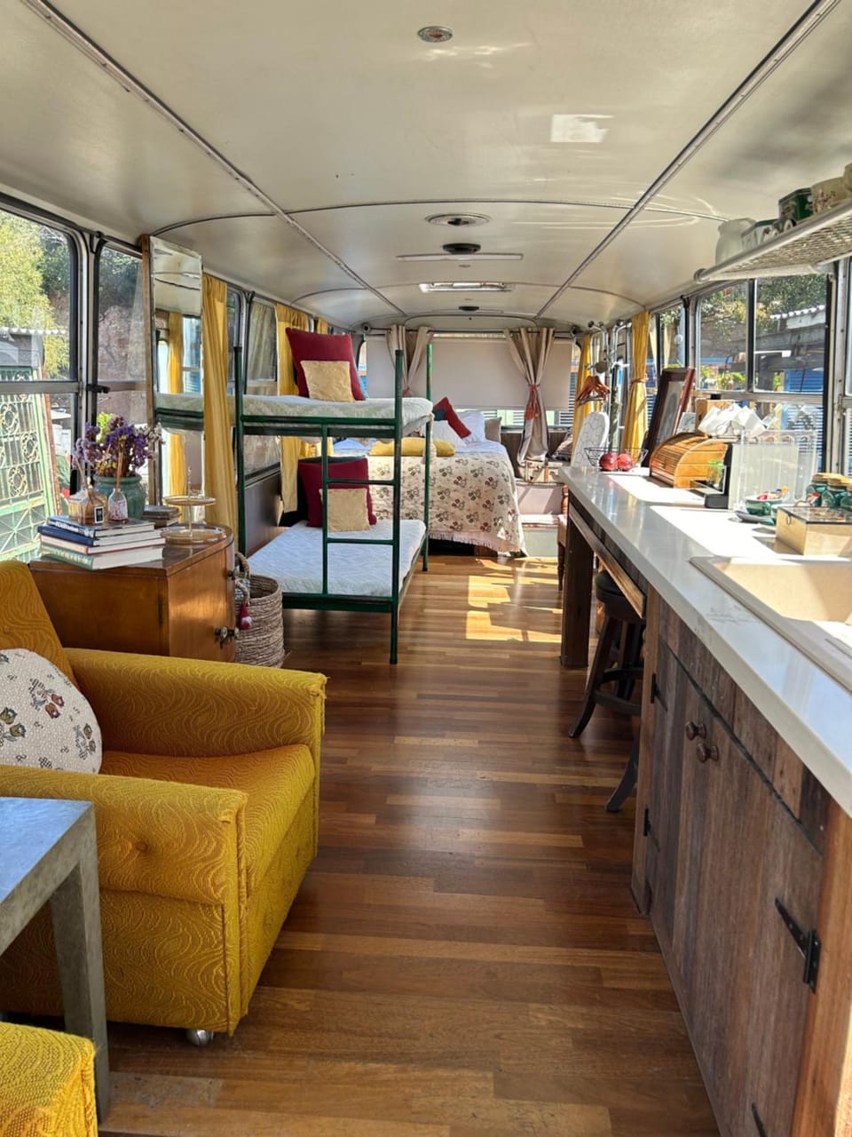 Green Bus unique & private 3 min from Coral Bay Campground/ 
RV Resort in Paphos District