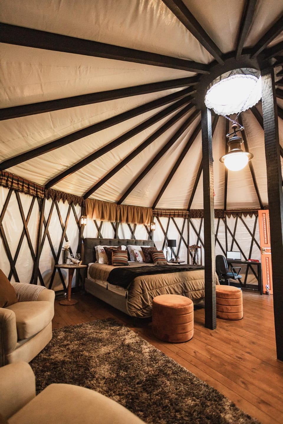 Yurt Tree, romântico e confortável, experiência unica Luxury tent in State of São Paulo