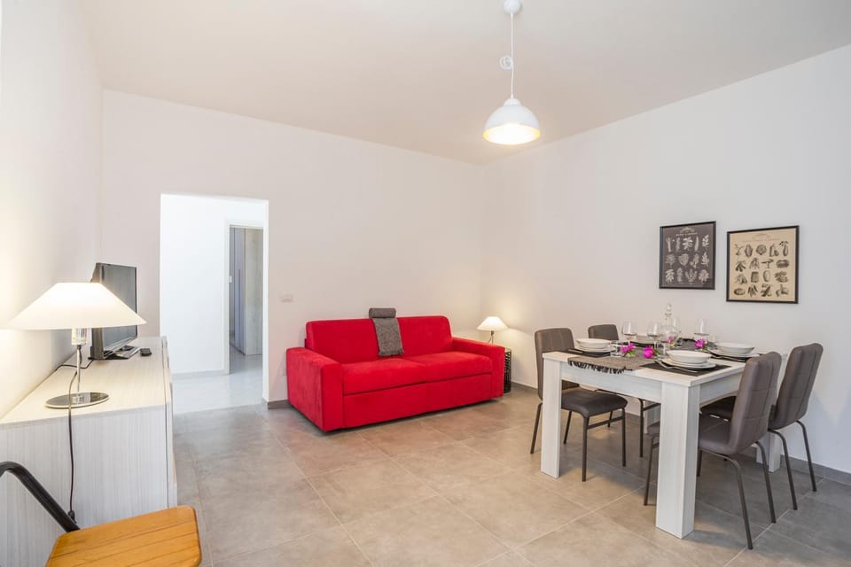 Living room, kitchen