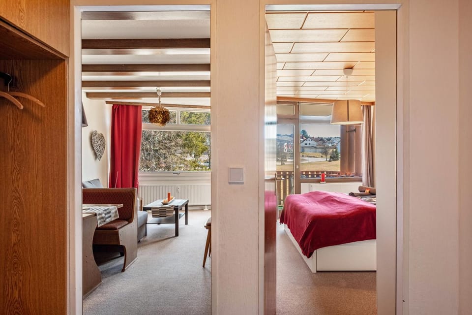 Property building, Living room, Bedroom
