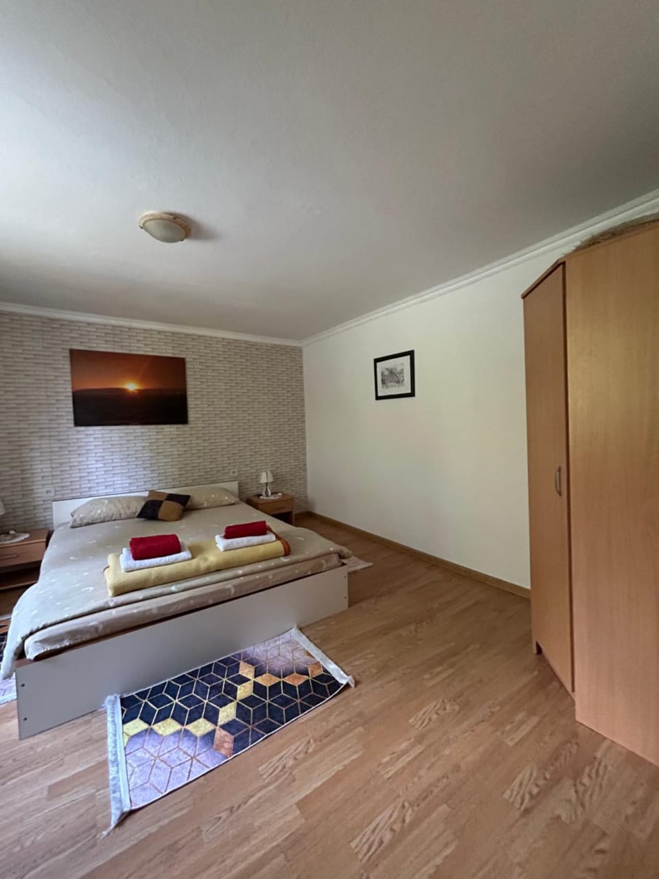Bed, Bedroom, wardrobe