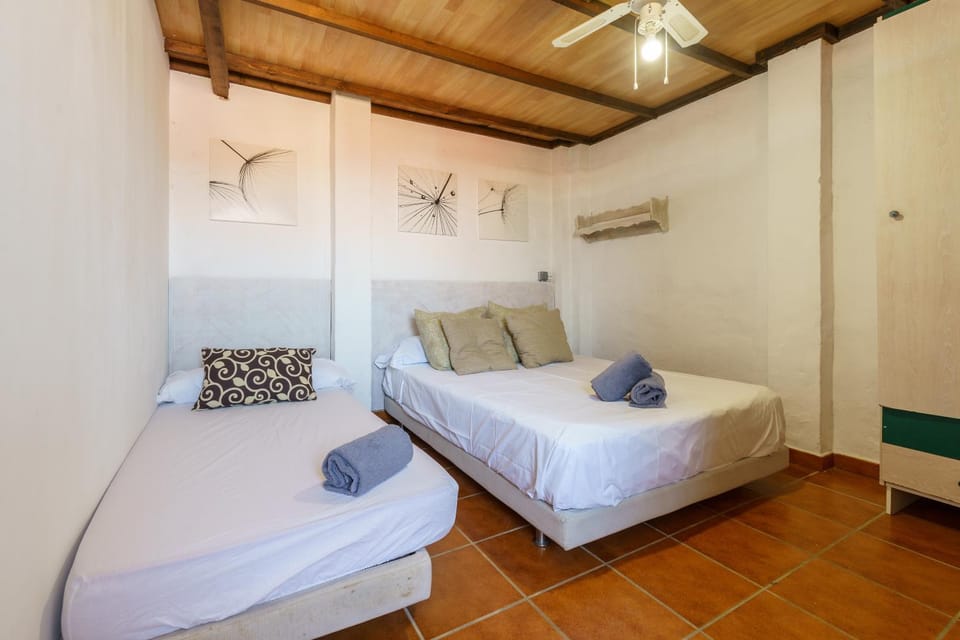 Property building, Living room, Bedroom