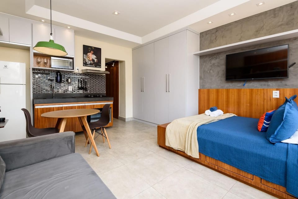 Loft w/ Christ the Redeemer View | SQC 143D/1418 Apartment in Rio de Janeiro