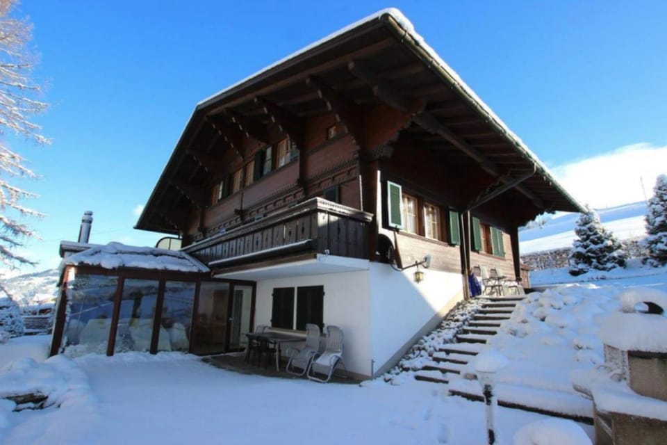 Property building, Winter, Ski School, Skiing