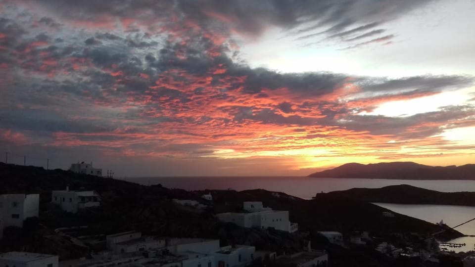 Natural landscape, Sea view, Sunset
