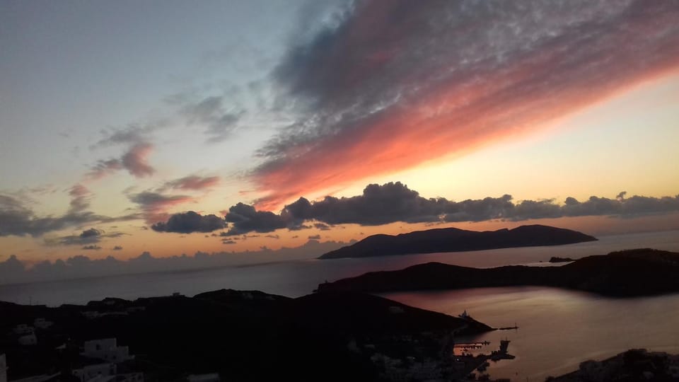 Natural landscape, Sea view, Sunset