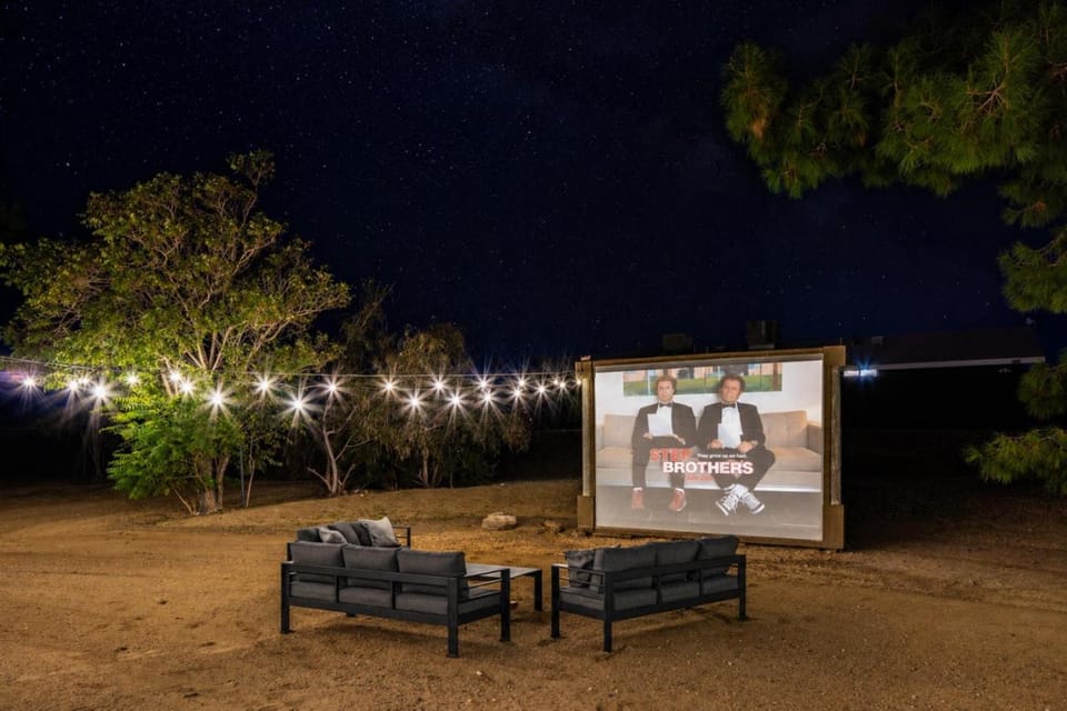 INTRVL Outpost, Pickleball Court & Outdoor Cinema House in Joshua Tree