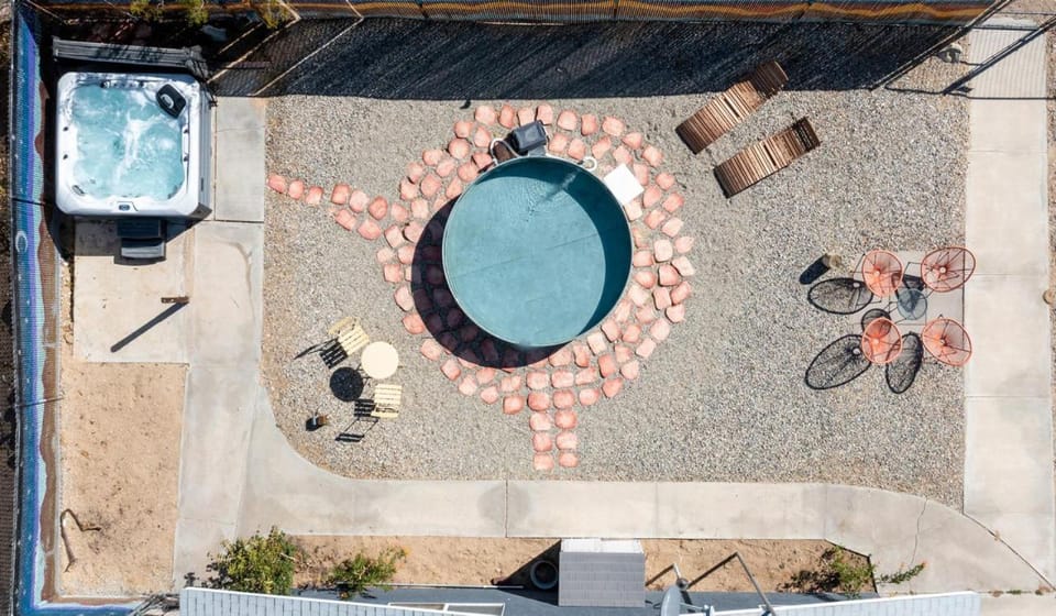 INTRVL Outpost, Pickleball Court & Outdoor Cinema House in Joshua Tree