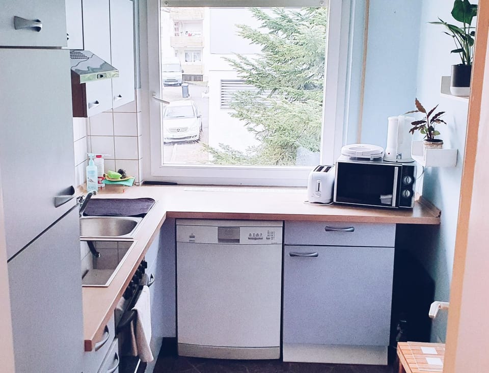 dishwasher, oven, stove, toaster