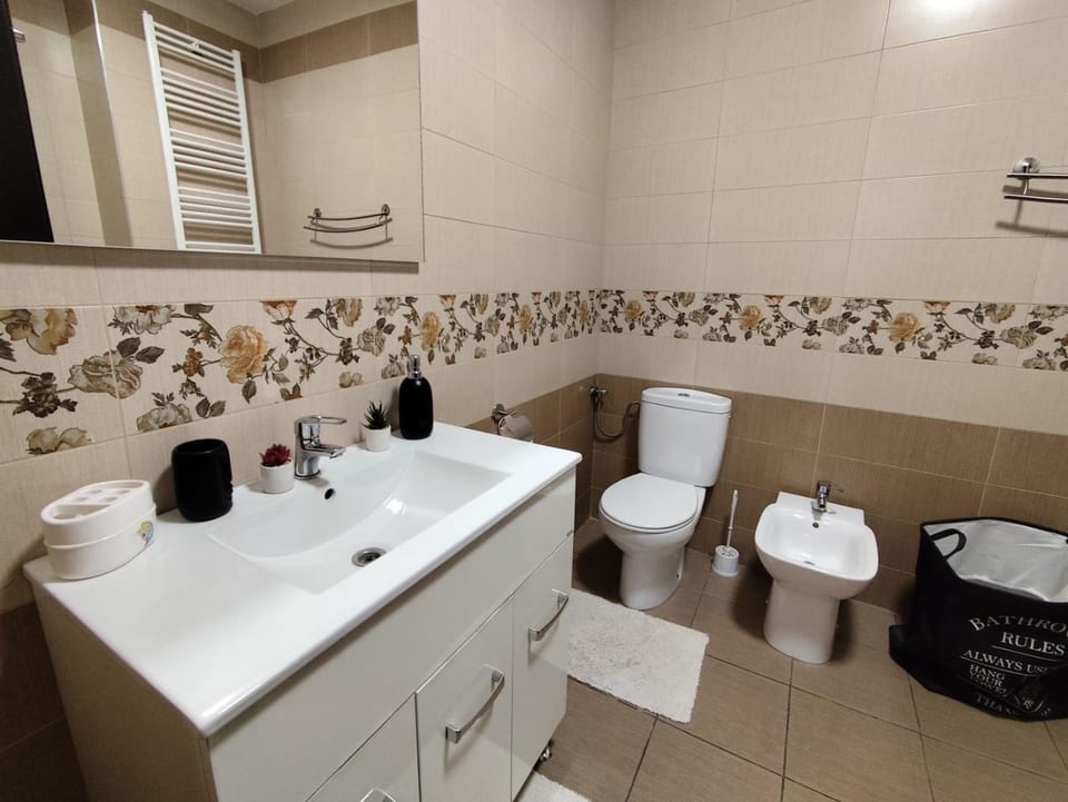 Shower, Bathroom, bidet, towels