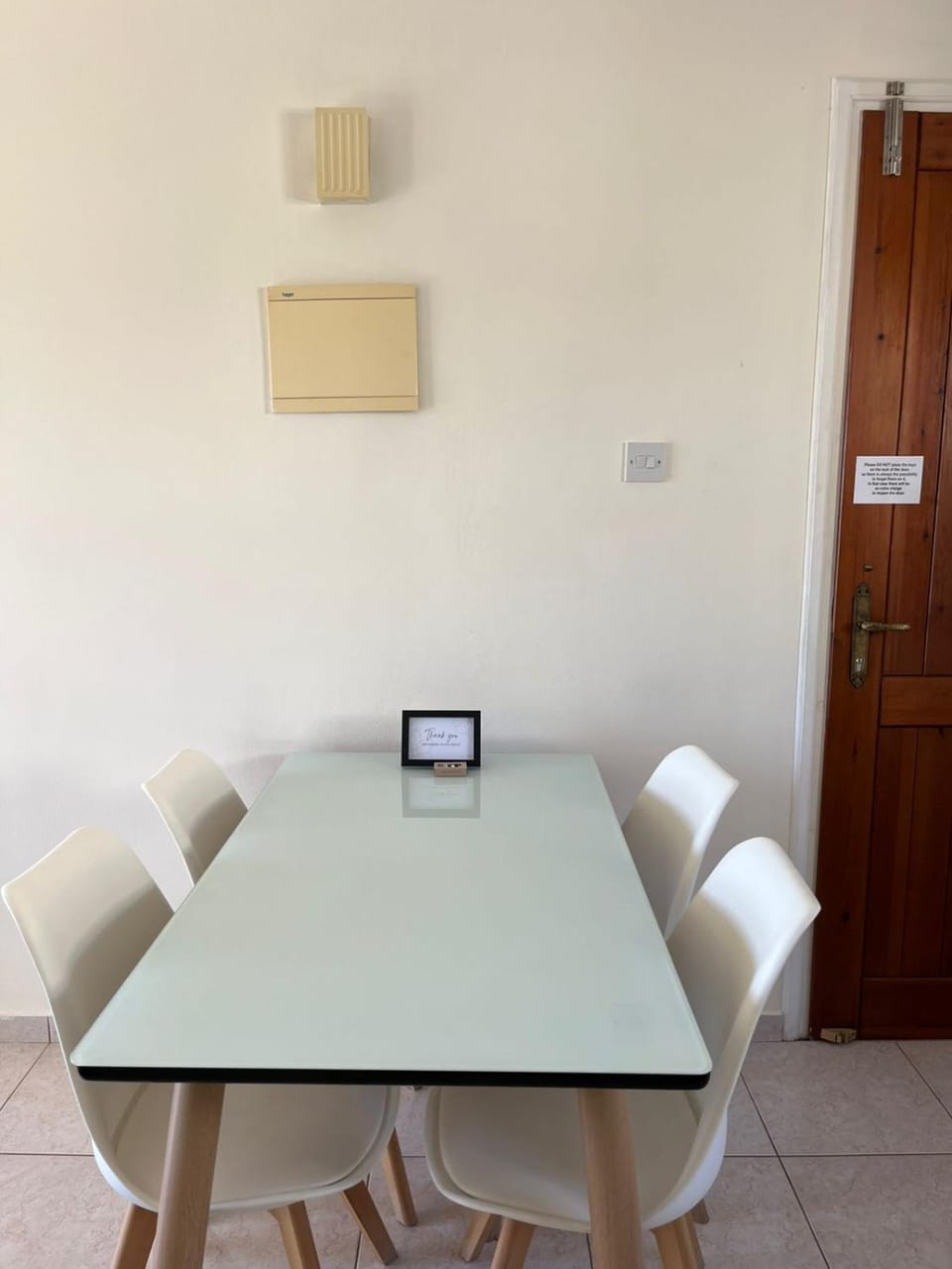 Dining area