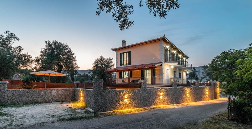 Property building, Sunset