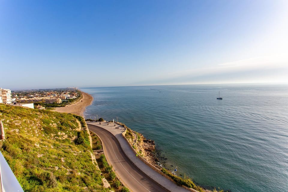 Natural landscape, Hiking, Sea view
