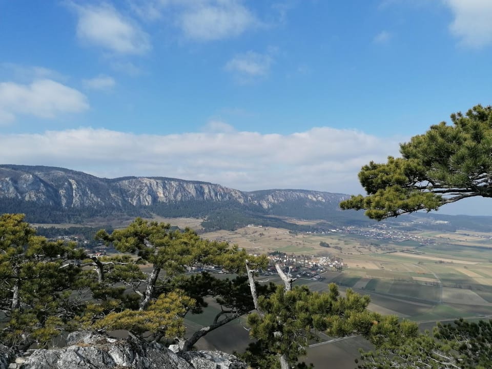 Natural landscape, Hiking, Mountain view