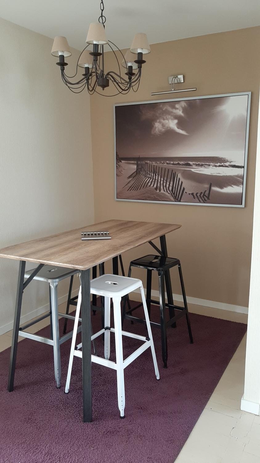 Appt cosy 65 m2 coeur de ville à 150 m de la plage Apartment in Royan
