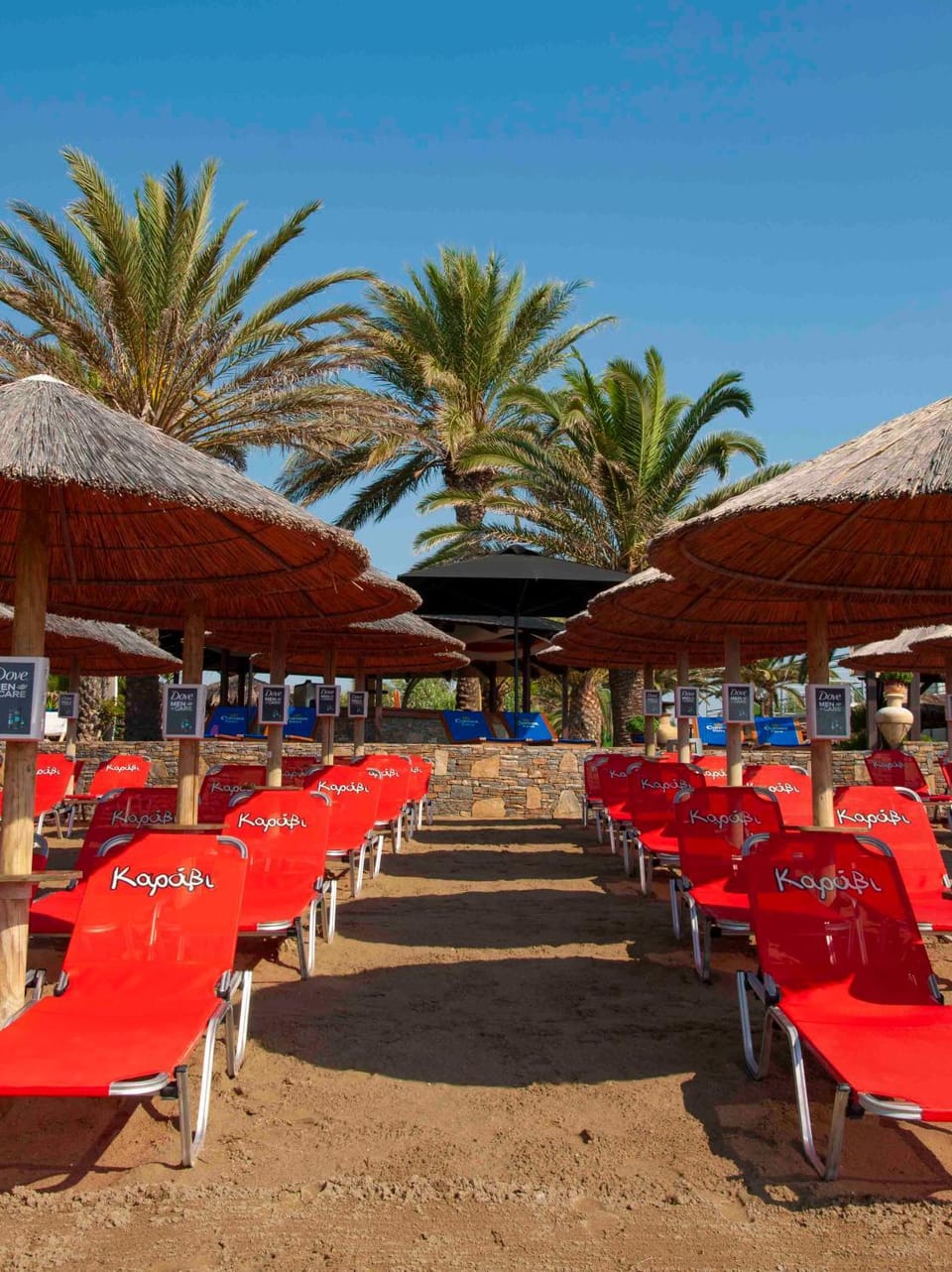 Day, Beach, sunbed