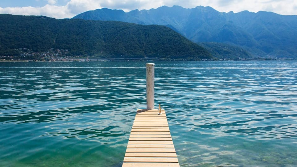 Natural landscape, Garden, Lake view