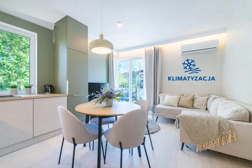 Living room, air conditioner