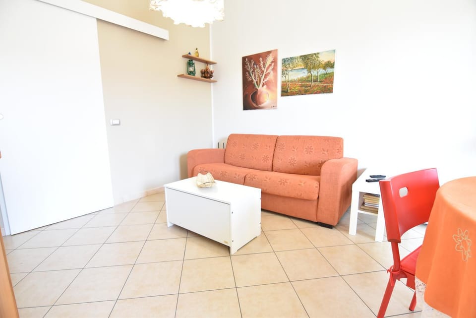 Living room, kitchen
