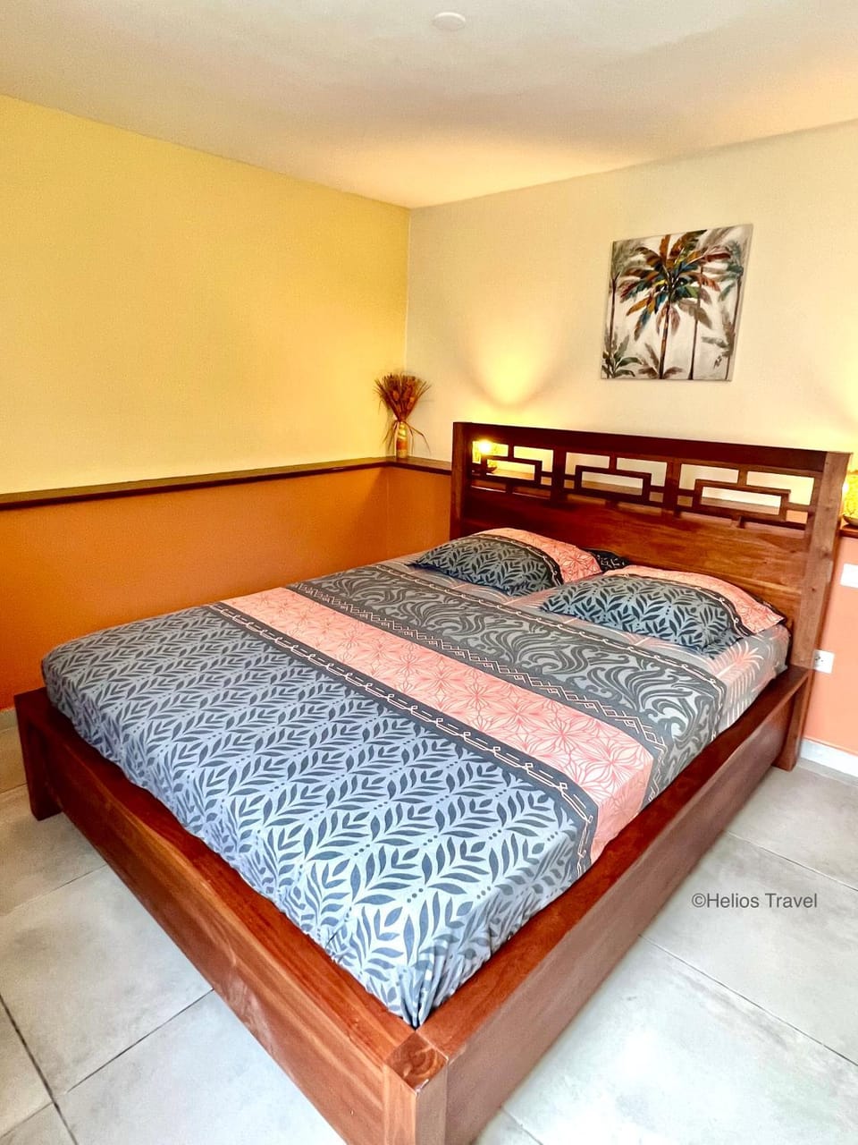 Bed, Photo of the whole room, Bedroom, air conditioner