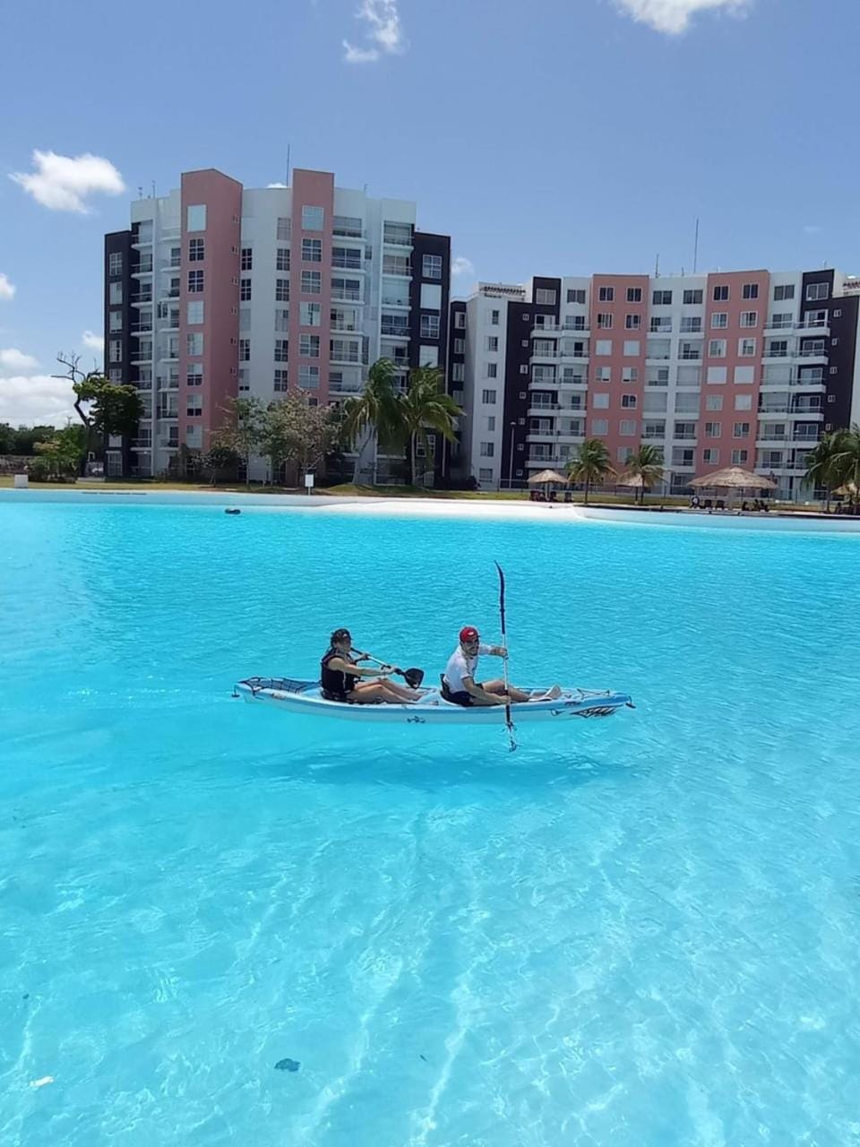 Canoeing, Swimming pool