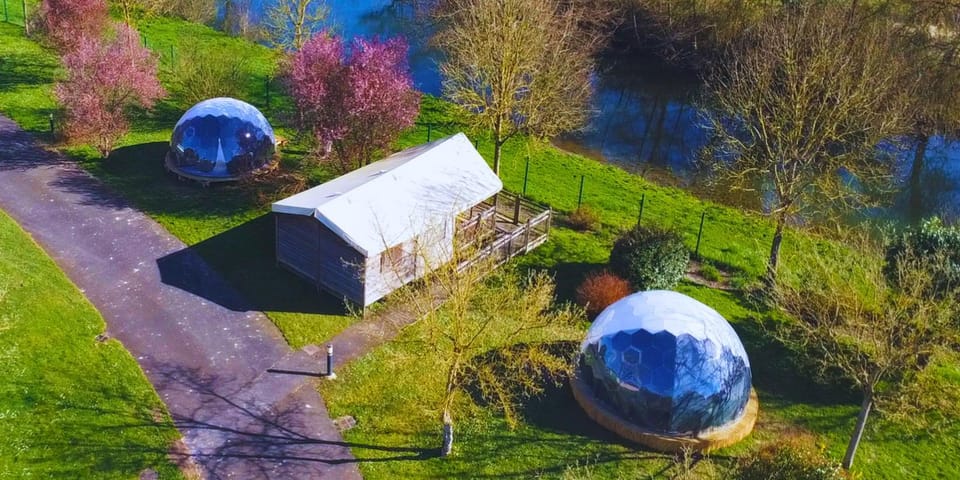 Natural landscape, Garden view, River view