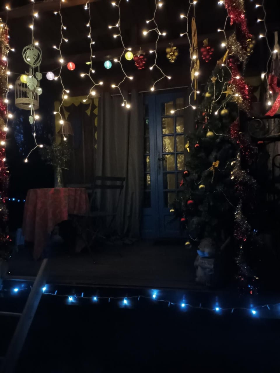 Night, Winter, Decorative detail