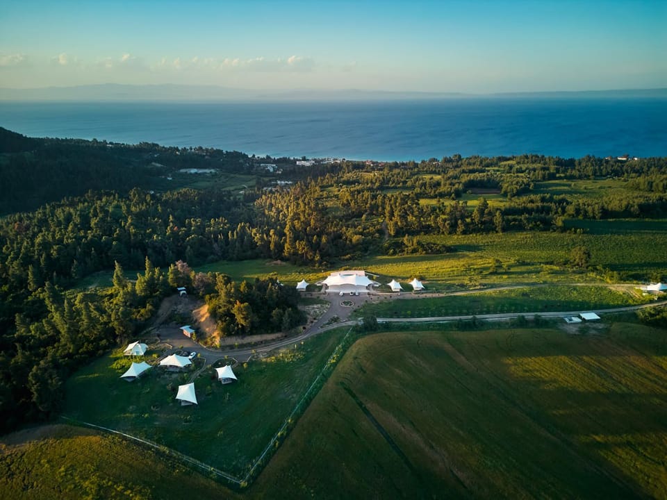 Day, Natural landscape, Bird's eye view, Sea view