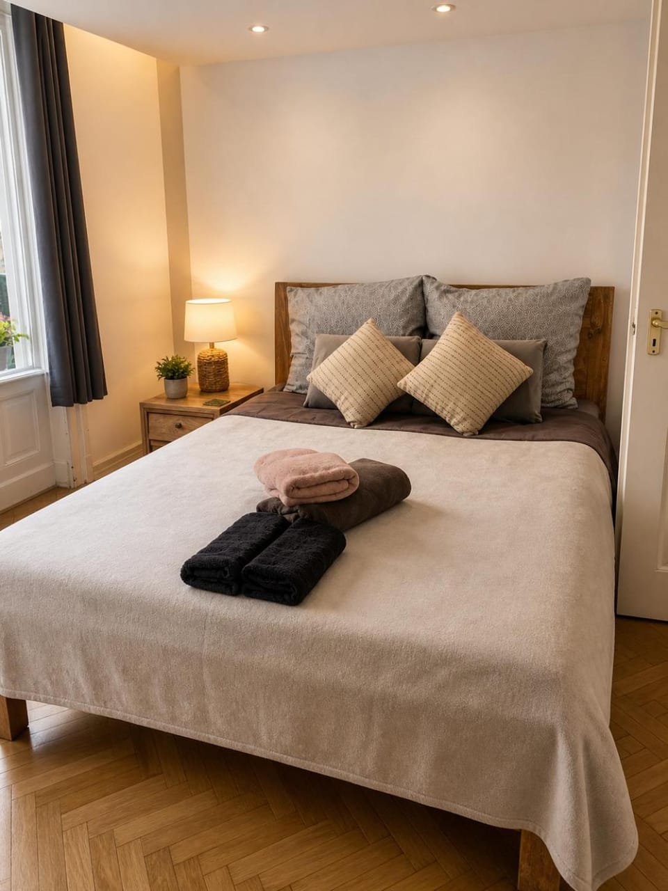 Bed, TV and multimedia, Bedroom