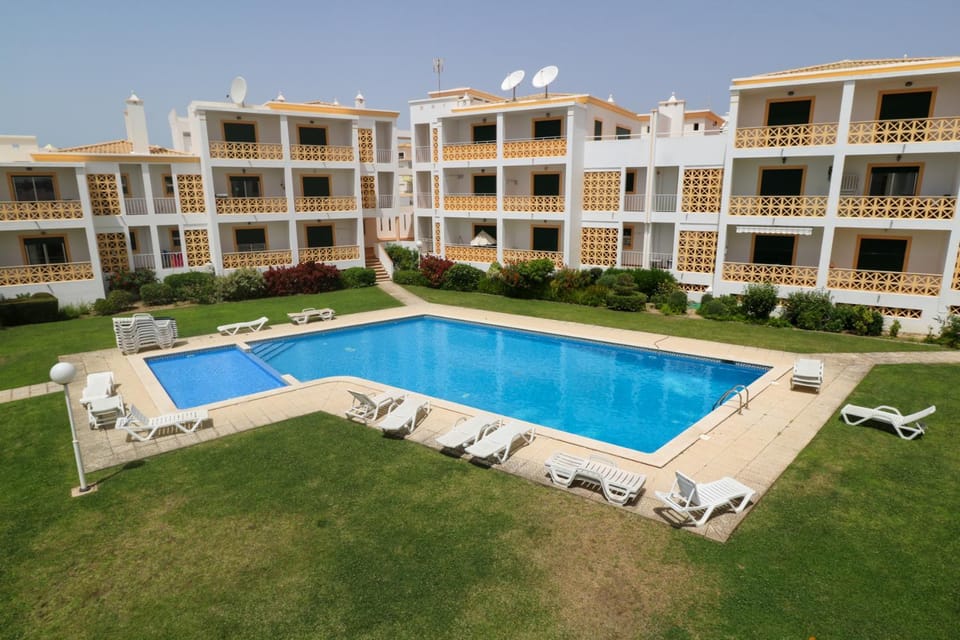 Property building, Pool view, sunbed