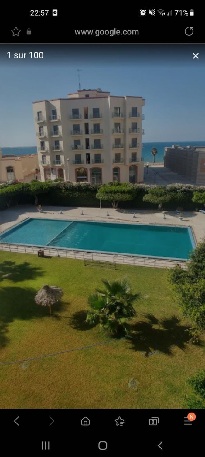 Complexe le printemps avec piscine et balcon Apartment in Tangier