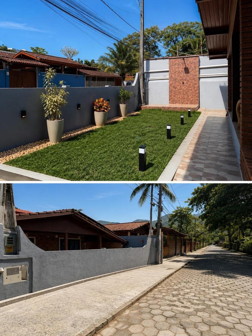 Facade/entrance, Garden view, Street view