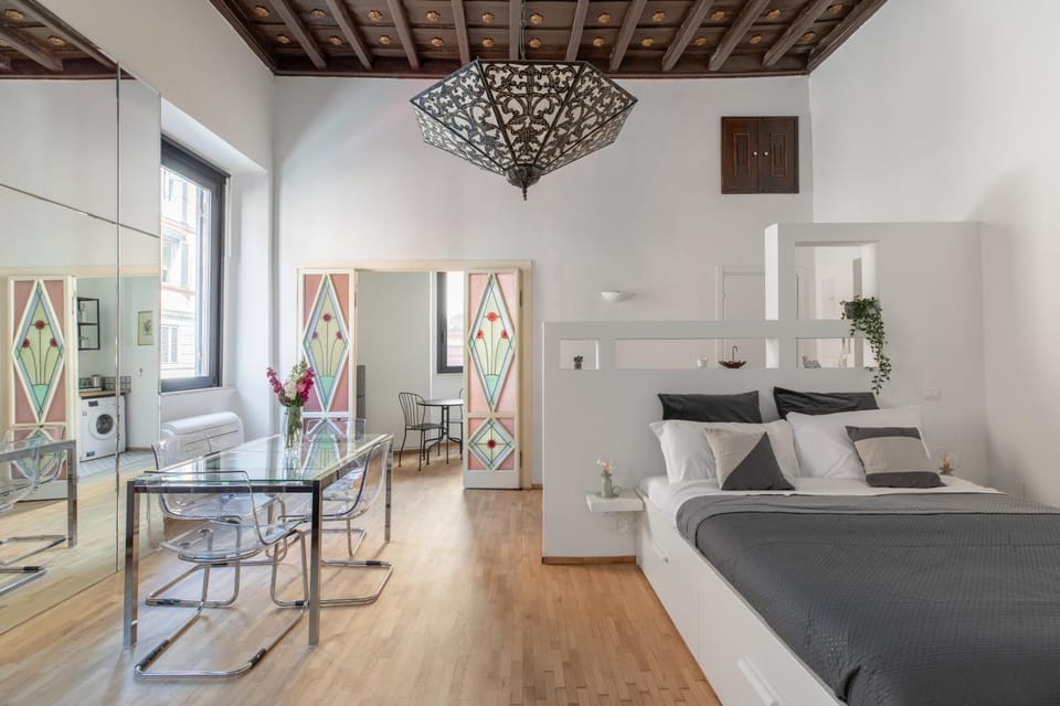 Living room, Dining area, Bedroom