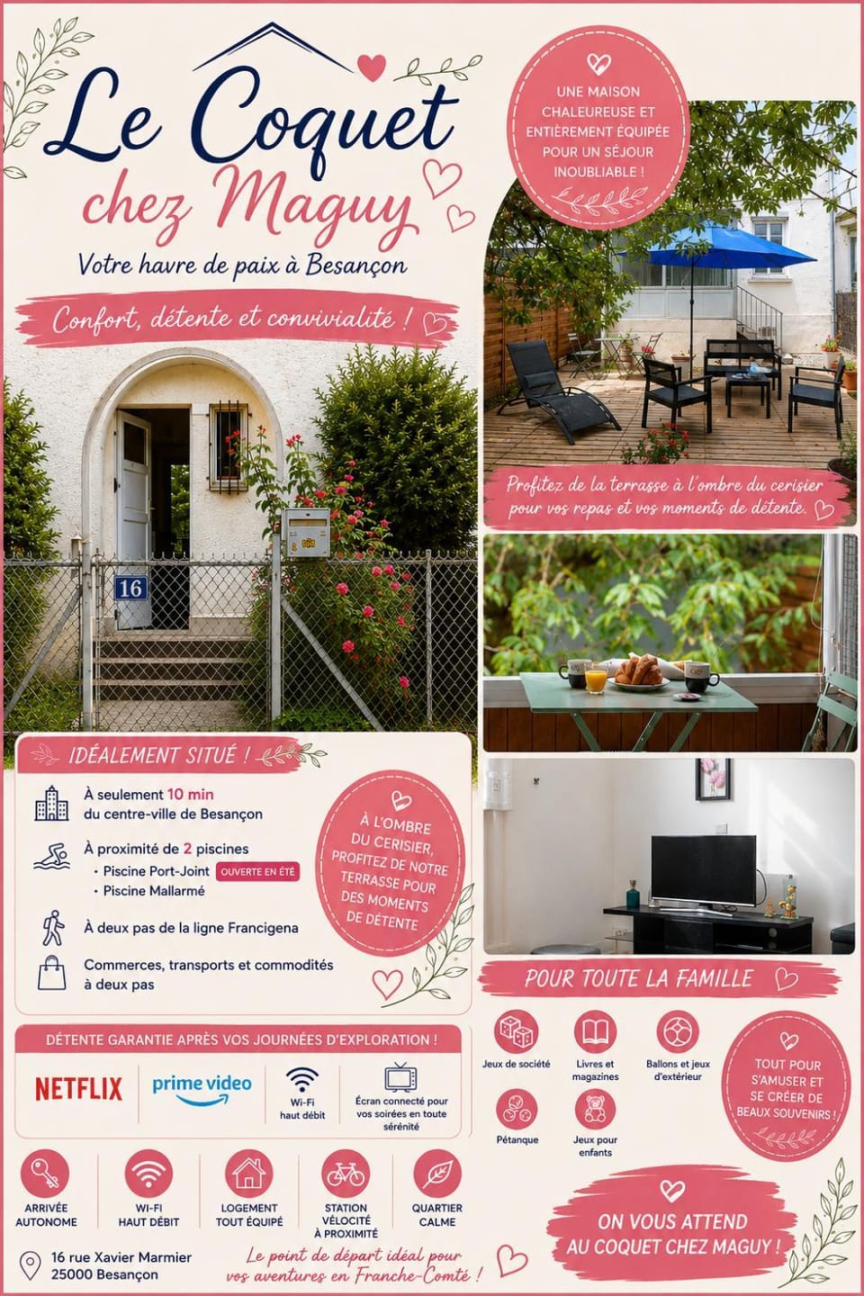Property building, Patio