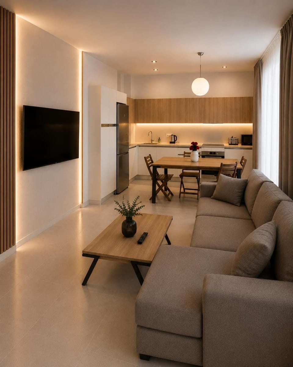 TV and multimedia, Living room, Dining area