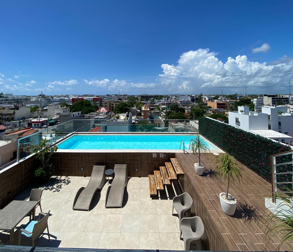 Property building, View (from property/room), Pool view
